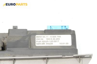 Панел климатроник за BMW 7 Series E65 (11.2001 - 12.2009), № BMW 64.11-6 925 744