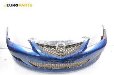 Предна броня за Mazda 6 Station Wagon I (08.2002 - 12.2007), комби, позиция: предна