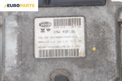 Компютър двигател за Fiat Bravo I Hatchback (1995-10-01 - 2001-10-01) 1.6 16V (182.AB), 103 к.с., № 46744739
