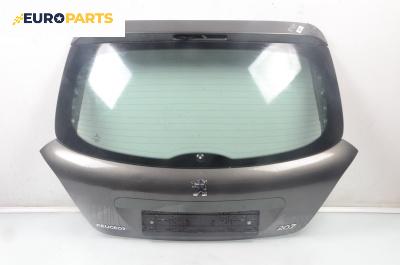 Заден капак за Peugeot 207 Hatchback (02.2006 - 12.2015), 2+1 вр., хечбек, позиция: задна
