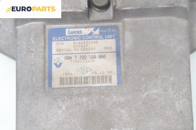 Компютър двигател за Renault Clio II Hatchback (09.1998 - 09.2005) 1.9 D (B/CB0E), 64 к.с., № HOM 7700104956