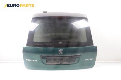 Заден капак за Peugeot 206 Station Wagon (07.2002 - ...), 4+1 вр., комби, позиция: задна