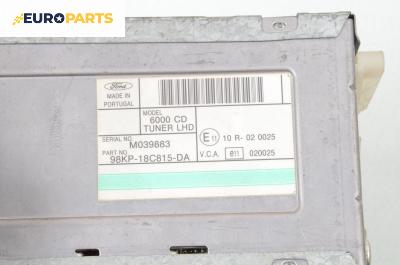 CD плеър за Ford Ka Hatchback I (09.1996 - 11.2008), № 98KP-18C815-DA