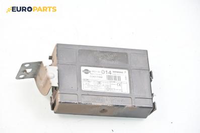 Комфорт модул за Nissan Almera TINO (12.1998 - 02.2006), № 28551 BU 014 / Siemens 5WK4 8512