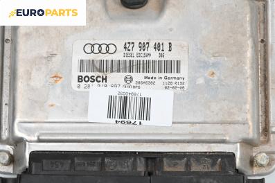 Компютър двигател за Audi A6 Allroad  C5 (05.2000 - 08.2005) 2.5 TDI quattro, 180 к.с., № 4Z7 907 401 B / Bosch 0 281 010 897