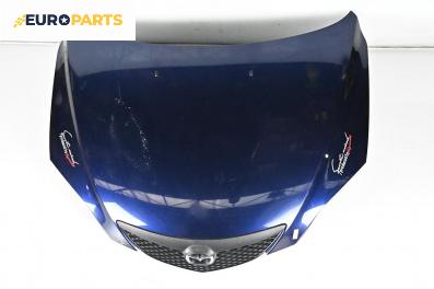 Преден капак за Mazda 3 Hatchback I (10.2003 - 12.2009), 4+1 вр., хечбек, позиция: предна