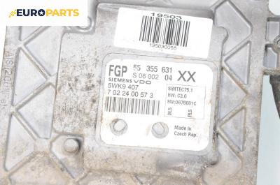 Компютър двигател за Opel Vectra C Sedan (04.2002 - 01.2009) 1.8, 140 к.с., № Siemens 5WK9 407