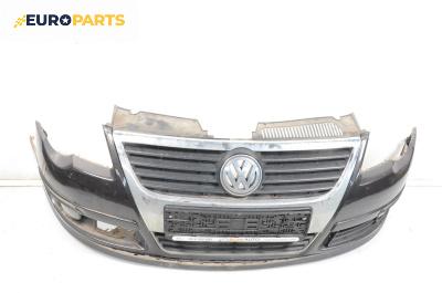 Предна броня за Volkswagen Passat V Variant B6 (08.2005 - 11.2011), комби, позиция: предна