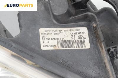 Фар за Peugeot 207 Hatchback (02.2006 - 12.2015), хечбек, позиция: дясна, № 9683683880