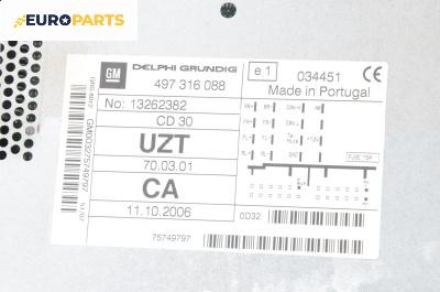 CD плеър за Opel Corsa D Hatchback (07.2006 - 08.2014), № 13262382