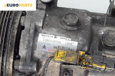 Компресор климатик за Citroen C4 Grand Picasso I (10.2006 - 12.2013) 1.6 HDi, 109 к.с., № 9651911480