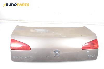 Заден капак за Peugeot 607 Sedan (01.2000 - 07.2010), 4+1 вр., седан, позиция: задна