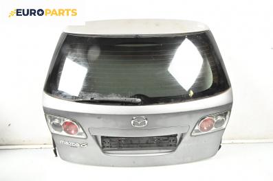 Заден капак за Mazda 6 Station Wagon I (08.2002 - 12.2007), 4+1 вр., комби, позиция: задна