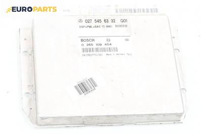 ESP+BAS модул за Mercedes-Benz S-Class Sedan (W220) (10.1998 - 08.2005), № 027 545 63 32