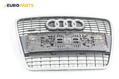 Решетка за Audi A6 Sedan C6 (05.2004 - 03.2011), седан, позиция: предна