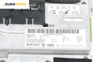 Дисплей навигация за Audi A6 Avant C6 (03.2005 - 08.2011), № 4F0 919 603 B