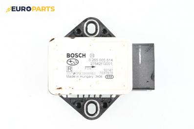 Сензор ESP за Subaru Forester SUV III (01.2008 - 09.2013), № Bosch 0 265 005 814