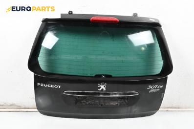 Заден капак за Peugeot 307 Station Wagon (03.2002 - 12.2009), 4+1 вр., комби, позиция: задна
