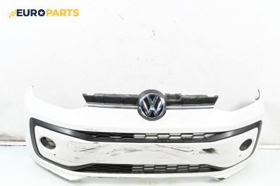 Предна броня за Volkswagen Up Hatchback (08.2011 - ...), хечбек, позиция: предна