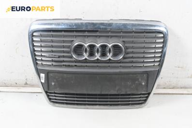 Решетка за Audi A6 Sedan C6 (05.2004 - 03.2011), седан, позиция: предна