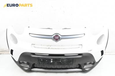 Предна броня за Fiat 500 Hatchback (09.2012 - ...), хечбек, позиция: предна