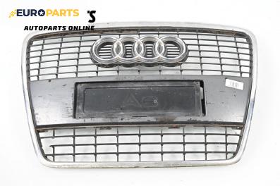 Решетка за Audi A6 Sedan C6 (05.2004 - 03.2011), седан, позиция: предна