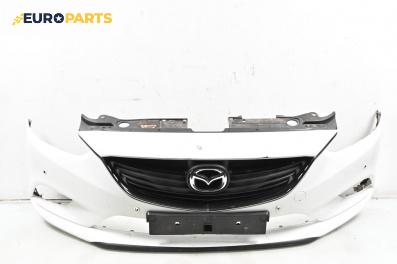 Предна броня за Mazda 6 Station Wagon III (12.2012 - ...), комби, позиция: предна