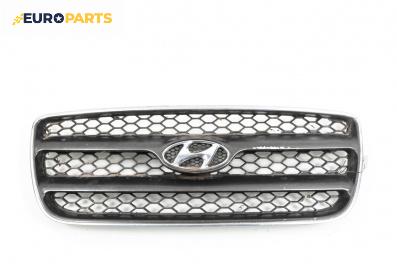 Решетка за Hyundai Santa Fe II SUV (10.2005 - 12.2012), джип, позиция: предна