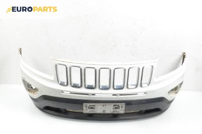 Предна броня за Jeep Compass SUV I (08.2006 - 01.2016), джип, позиция: предна