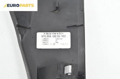 Интериорна пластмаса за Porsche Panamera Hatchback I (03.2009 - 12.2017), 4+1 вр., хечбек, позиция: дясна, № 97055518200