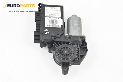 Електромотор за стъклоподемник за Audi A4 Sedan B6 (11.2000 - 12.2004), 4+1 вр., комби, позиция: задна, лява, № 8E0959801A
