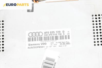 CD плеър за Audi A6 Sedan C6 (05.2004 - 03.2011), № 4F0035729D