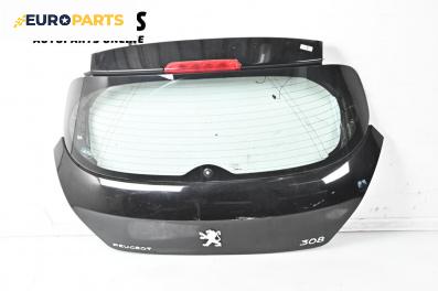 Заден капак за Peugeot 308 Hatchback I (09.2007 - 12.2016), 4+1 вр., хечбек, позиция: задна