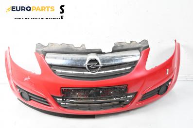 Предна броня за Opel Corsa D Hatchback (07.2006 - 08.2014), хечбек, позиция: предна