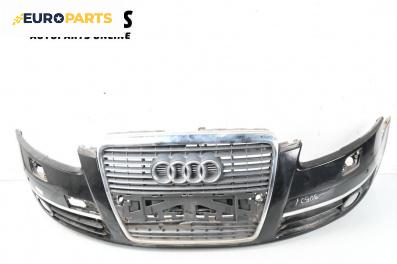 Предна броня за Audi A6 Sedan C6 (05.2004 - 03.2011), седан, позиция: предна