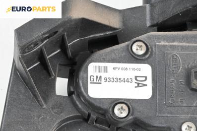 Потенциометър газ  за Opel Meriva A Minivan (05.2003 - 05.2010), № 93335443
