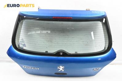Заден капак за Peugeot 307 Hatchback (08.2000 - 12.2012), 4+1 вр., хечбек, позиция: задна