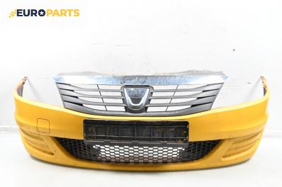 Предна броня за Dacia Logan MCV I (02.2007 - 02.2013), комби, позиция: предна