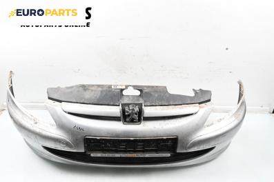 Предна броня за Peugeot 307 Hatchback (08.2000 - 12.2012), хечбек, позиция: предна