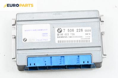Компютър скоростна кутия за BMW X5 Series E53 (05.2000 - 12.2006), автоматик, № 7506226 / 96023739 / 5WK33502AL