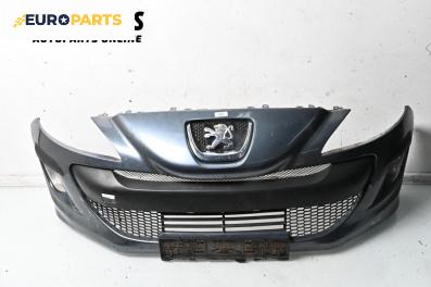 Предна броня за Peugeot 308 Hatchback I (09.2007 - 12.2016), хечбек, позиция: предна
