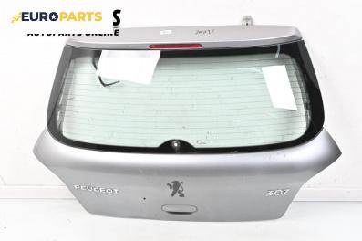 Заден капак за Peugeot 307 Hatchback (08.2000 - 12.2012), 4+1 вр., хечбек, позиция: задна