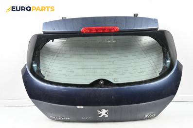 Заден капак за Peugeot 308 Hatchback I (09.2007 - 12.2016), 4+1 вр., хечбек, позиция: задна