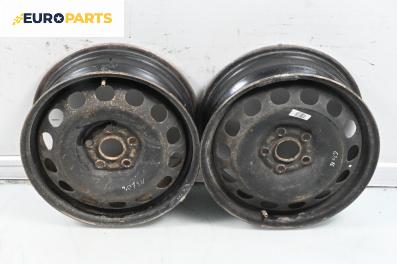 Стоманени джанти за Volkswagen Sharan Minivan I (05.1995 - 03.2010) 16 цола, ширина 6 (Цената е за 2 бр.)