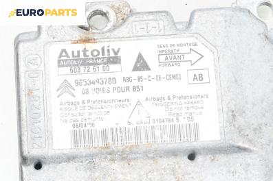 Модул за AIRBAG за Citroen C4 Hatchback I (11.2004 - 12.2013), № 9653493780