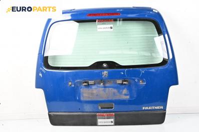 Заден капак за Peugeot Partner Combispace (05.1996 - 12.2015), 2+1 вр., миниван, позиция: задна