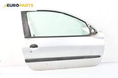 Врата за Peugeot 206 Hatchback (08.1998 - 12.2012), 2+1 вр., хечбек, позиция: предна, дясна