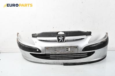 Предна броня за Peugeot 307 Hatchback (08.2000 - 12.2012), хечбек, позиция: предна