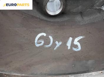 Стоманени джанти за Peugeot 307 Hatchback (08.2000 - 12.2012) 15 цола, ширина 6 (Цената е за комплекта)