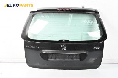Заден капак за Peugeot 307 Station Wagon (03.2002 - 12.2009), 4+1 вр., комби, позиция: задна